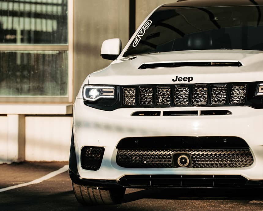 Parked Jeep